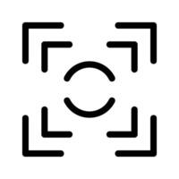 foco ícone símbolo Projeto ilustração vetor