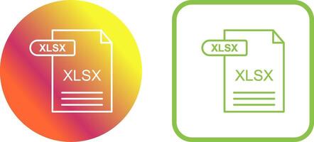 xlsx ícone Projeto vetor