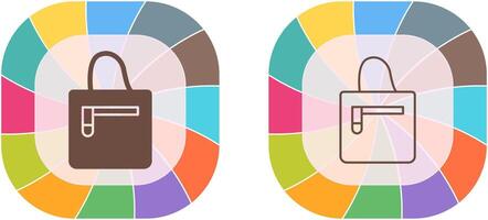 Bolsa ícone Projeto vetor