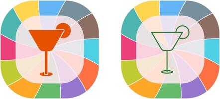 coquetel beber ícone Projeto vetor