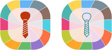 design de ícone de gravata vetor