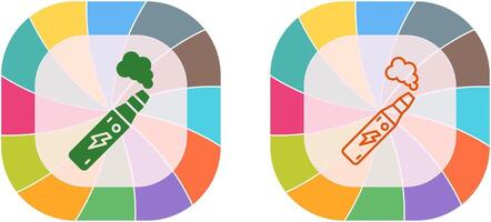 eletrônico cigarro ícone Projeto vetor