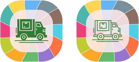 design de ícone de caminhão de entrega vetor