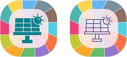 design de ícone de energia solar vetor