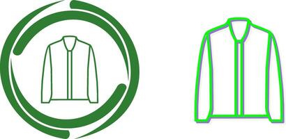 design de ícone de jaqueta vetor