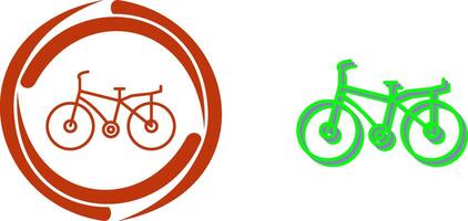 desenho de ícone de bicicleta vetor