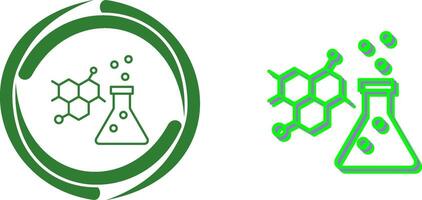 design de ícone de química vetor