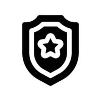 escudo ícone. glifo ícone para seu local na rede Internet, móvel, apresentação, e logotipo Projeto. vetor