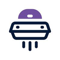 UFO ícone. dual tom ícone para seu local na rede Internet, móvel, apresentação, e logotipo Projeto. vetor