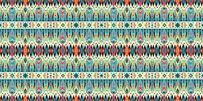 desatado batik padrão, sem costura tribal batik padrão, e desatado colorida padronizar assemelhar-se étnico boho, asteca e ikat estilos.projetados para usar dentro papel de parede,tecido,cortina,tapete,batik bordado vetor