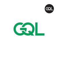 gql logotipo carta monograma Projeto vetor