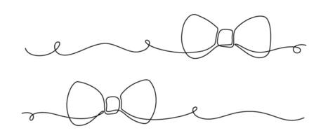 arcos solteiro linha arte desenhando abstrato mínimo 1 linha divisor ou fronteira vetor