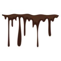 derretido chocolate ilustração vetor