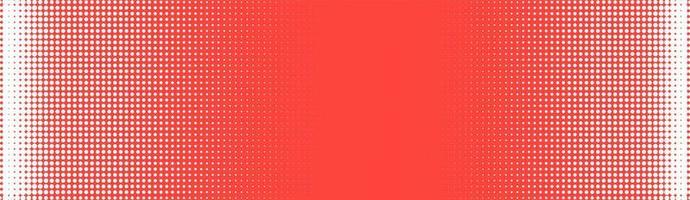 meio-tom em estilo abstrato. textura de vetor geométrico banner retro. impressão moderna. fundo branco e vermelho. efeito de luz