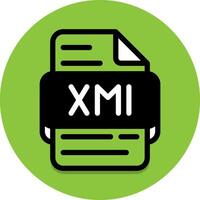xml Arquivo tipo ícone. documento ou arquivos dados extensão formatar. com Preto preencher esboço estilo vetor