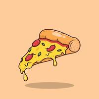 pizza ilustração desenho animado vetor