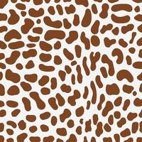 leopardo impressão padronizar. leopardo pele abstrato para impressão, corte e trabalhos manuais ideal para canecas, adesivos, estênceis, rede, cobrir. casa decorar e mais. vetor
