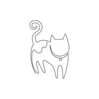 Um Desenho De Linha Contínua De Simples Bonito Siberian Husky Cachorro Cão  Cabeça Ícone. Mamíferos Animal Logotipo Emblema Conceito Vetorial. Na Moda  Única Linha Desenhar Design Gráfico Ilustração Royalty Free SVG, Cliparts