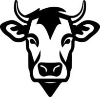 vaca, Preto e branco ilustração vetor