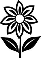 flor - Alto qualidade logotipo - ilustração ideal para camiseta gráfico vetor