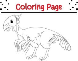 fofa animais coloração livro página para crianças vetor