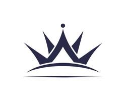 coroa ícone Projeto conceito do logotipo vetor