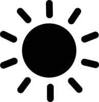 clima plano ícone. forma do Sol subir dentro manhã nuvem, noite céu render estilo símbolo, mínimo para apps ou local na rede Internet isolado em vetor