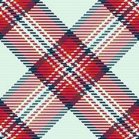 fundo xadrez têxtil do tartan desatado padronizar com uma tecido textura verificar. vetor