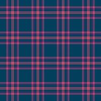 chão textura fundo tecido, linear Verifica tartan. casaco desatado têxtil xadrez padronizar dentro roxa e vermelho cores. vetor