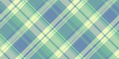 de luxo têxtil fundo tartan, estilizado textura xadrez verificar. presente padronizar tecido desatado dentro luz e azul cores. vetor