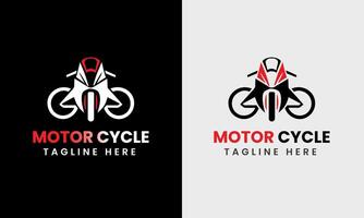 desporto motorizado logotipo modelo, perfeito logotipo para corrida equipes, moto, motocicleta comunidade, motocicleta logotipo conceito vetor