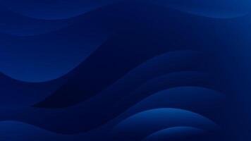 experiência a moderno elegância do a abstrato gradiente onda fundo. Está Sombrio azul ondas crio uma cativante atmosfera para sites, social meios de comunicação, anúncio, e apresentações vetor