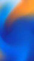 elevar seu visuais com a cativante azul e laranja abstrato malha borrão vertical fundo. perfeito para sites, panfletos, cartazes, e social meios de comunicação vetor