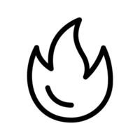 fogo ícone símbolo Projeto ilustração vetor
