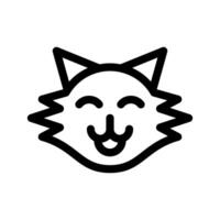 gato ícone símbolo Projeto ilustração vetor