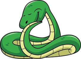 dabbing serpente personagem ilustração vetor