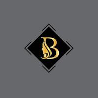 coleção de mega logotipo, conceito de design abstrato para branding com gradiente dourado. vetor
