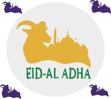 idul al adha vetor