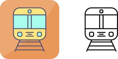 design de ícone de trem vetor