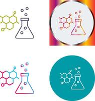 design de ícone de química vetor