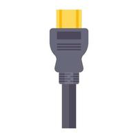 conceitos de fio usb vetor