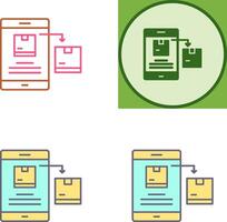 substituição ícone Projeto vetor