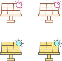 design de ícone de energia solar vetor
