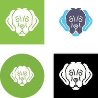 design de ícone de cachorro vetor