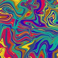 ilustração em vetor de um fundo abstrato de textura de mármore ondulado com cores festivas