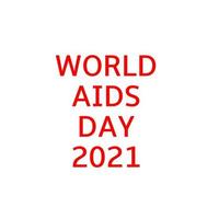 dia mundial da aids. coração vermelho, 1º de dezembro. ajuda a consciência. doença do hiv. banner com as palavras parar aids. o coração que dita vetor