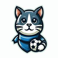 gato mascote logotipo ícone Projeto vetor