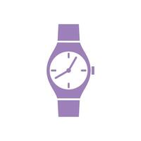 pulso Assistir relógio ícone modelo, plano Projeto ilustração Projeto vetor