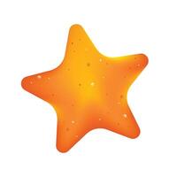 estrelas do mar mar estrelas fechar-se em forma de estrela criatura habitação dentro mar ou oceano vetor