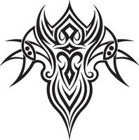 tribal tatuagem Projeto ilustração isolado em branco fundo vetor